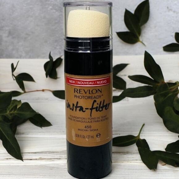 Revlon PhotoReady Insta Filter Liquid Foundation 450 Mocha .9 Fl Oz - Picture 1 of 8
